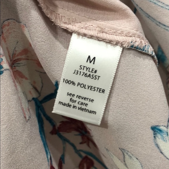 RESTOCKED NWT Pink Floral Kimono Cardigan - Picture 7 of 8